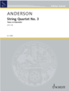 Schott Music Anderson: String Quartet No. 3: 'Hana No Hanataba' (string quartet) | Metzler Violins