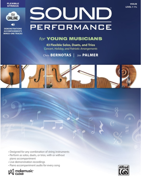 Alfred Music Bernotas (Palmer): Sound Performance for Young Musicians (violin) | Metzler Violins