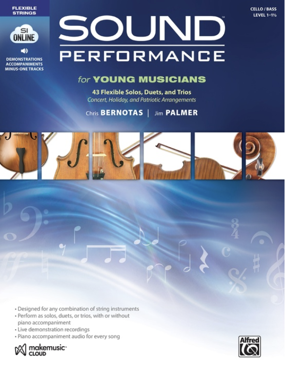 Alfred Music Bernotas (Palmer): Sound Performance for Young Musicians (cello) | Metzler Violins