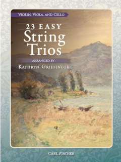 Carl Fischer Griesinger: 23 Easy String Trios (violin, viola, cello) | Metzler Violins