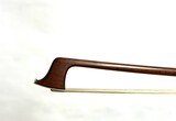 Donald COHEN silver-mounted round Pernambuco violin bow, USA, 60.5g