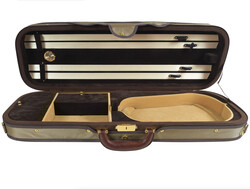 Saga Baker Street Luxury oblong violin case, model 4010