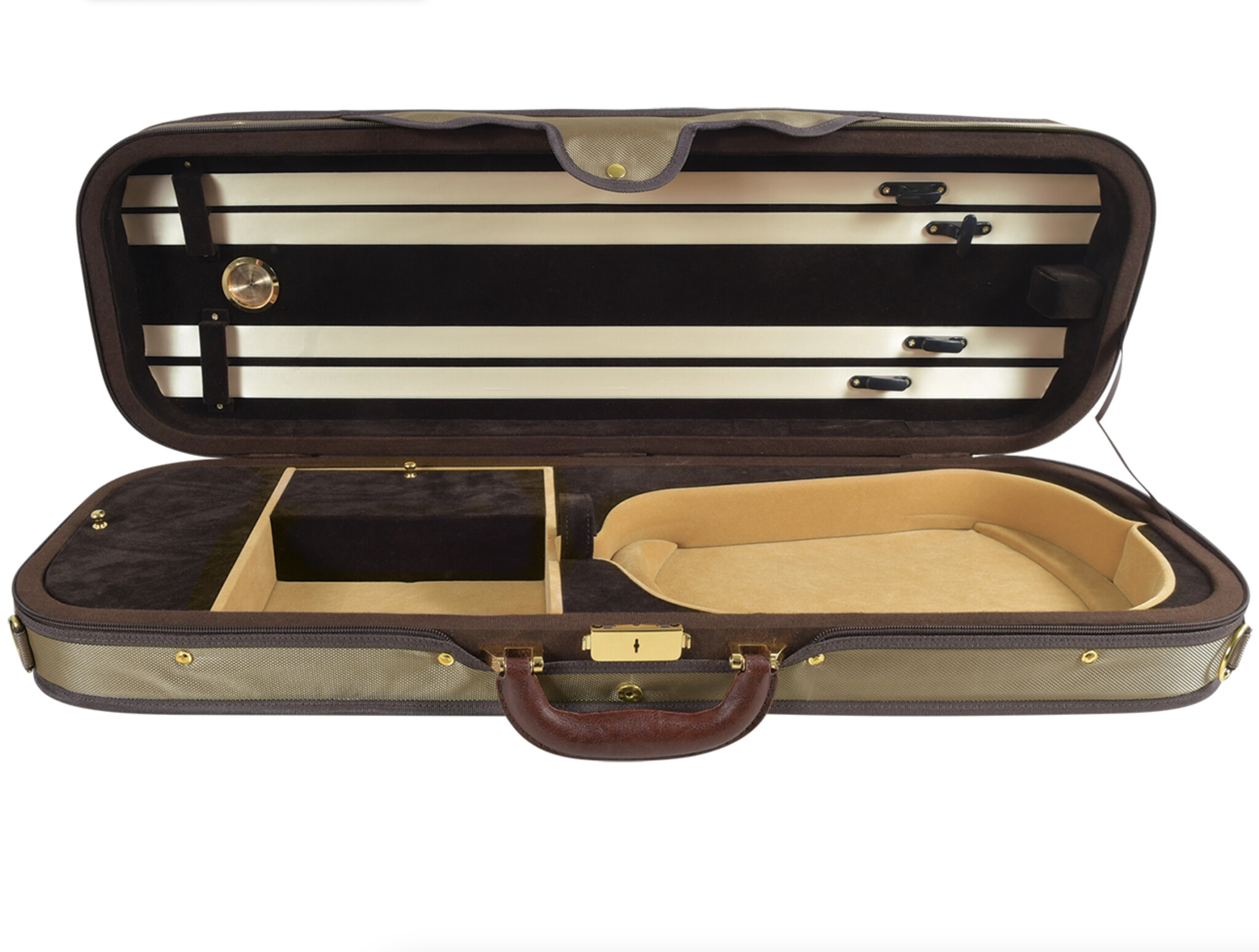 Saga Baker Street Luxury oblong violin case, model 4010