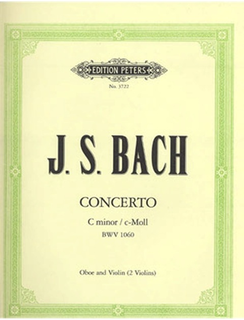 Bach, J.S.: Concerto in C minor for Oboe & Violin BWV 1060