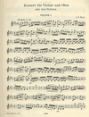 Bach, J.S.: Concerto in C minor for Oboe & Violin BWV 1060