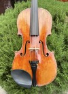 French BERNARDEL label composite violin, late 19th c., French