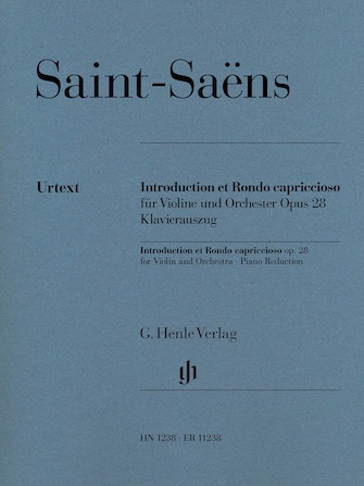 HAL LEONARD Saint-Saens: Introduction et Rondo capriccioso op28 (violin, piano) HENLE URTEXT