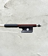 OTTO DURRSCHMIDT * Pernambuco viola bow, octagonal, silver