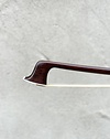 OTTO DURRSCHMIDT * Pernambuco viola bow, octagonal, silver