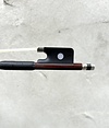 OTTO DURRSCHMIDT * Pernambuco viola bow, octagonal, silver