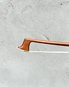 French ARY D'Argent Prestige viola bow, silver-mounted, pernambuco, 71.1 g. FRANCE