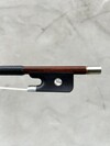 Sandalwood 4/4 viola bow, tinsel winding