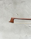 Otto Musica Ipe & Nickel Snakewood Frog violin bow, round