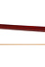 Unbranded pernambuco violin bow, silver-mounted, 63.1g., possibly from the Siefried workshop