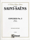 Alfred Music Saint-Saens, C.: Concerto No.3 in B minor, Op.61 (violin, and piano)