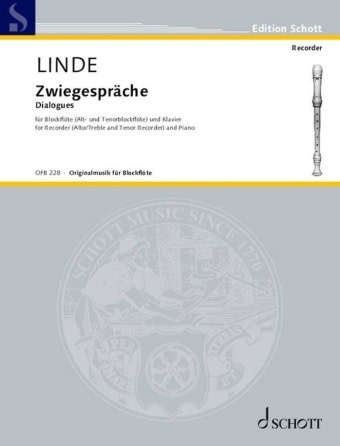 Schott Music Linde: Dialogues (cello) | Metzler Violins