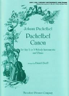 Carl Fischer Pachelbel, Johann (Dorff): Canon (2 or 3 melody instruments in C, Bb, Eb, F, viola, bass)