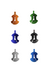 3D Sound 1 Hole “Versatility” Violin Mute, USA, various colors