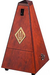 Wittner Wittner Maelzel wood pyramid metronome with bell, matte