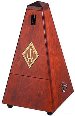 Wittner Wittner wood metronome, pyramid shape, bell, matte,