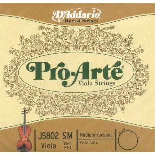 D'Addario Pro-Arté viola strings, medium tension,