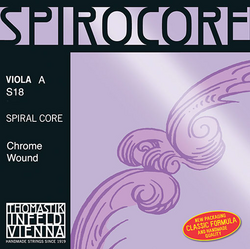 Thomastik-Infeld SPIROCORE viola A string, steel core, chrome-wound Thick