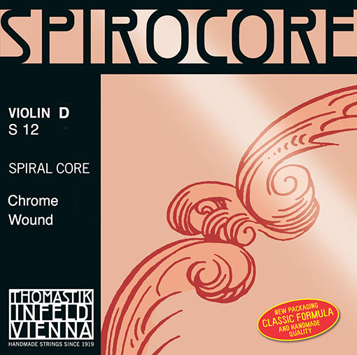 Thomastik-Infeld Spirocore violin E string, chrome-wound,