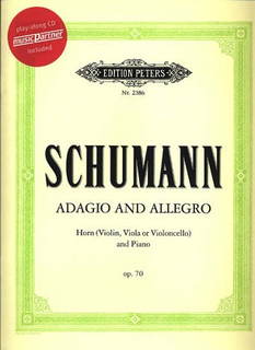 Pirastro Schumann, Robert: Adagio & Allegro Op.70 (violin OR cello OR viola & piano & CD)