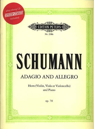 Pirastro Schumann, Robert: Adagio & Allegro Op.70 (violin OR cello OR viola & piano & CD)