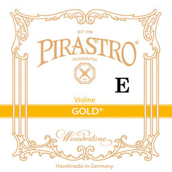 Pirastro Pirastro GOLD violin E string, steel, light, ball