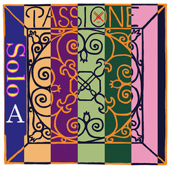 Pirastro PASSIONE SOLO violin strings, medium,