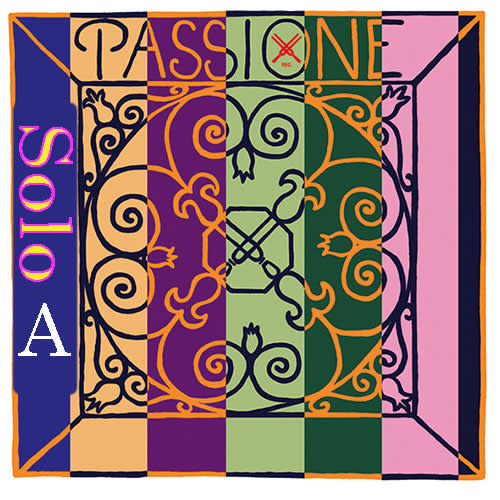 Pirastro PASSIONE SOLO violin strings, medium,