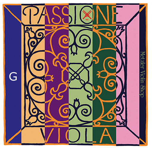 Pirastro PASSIONE viola strings, medium,