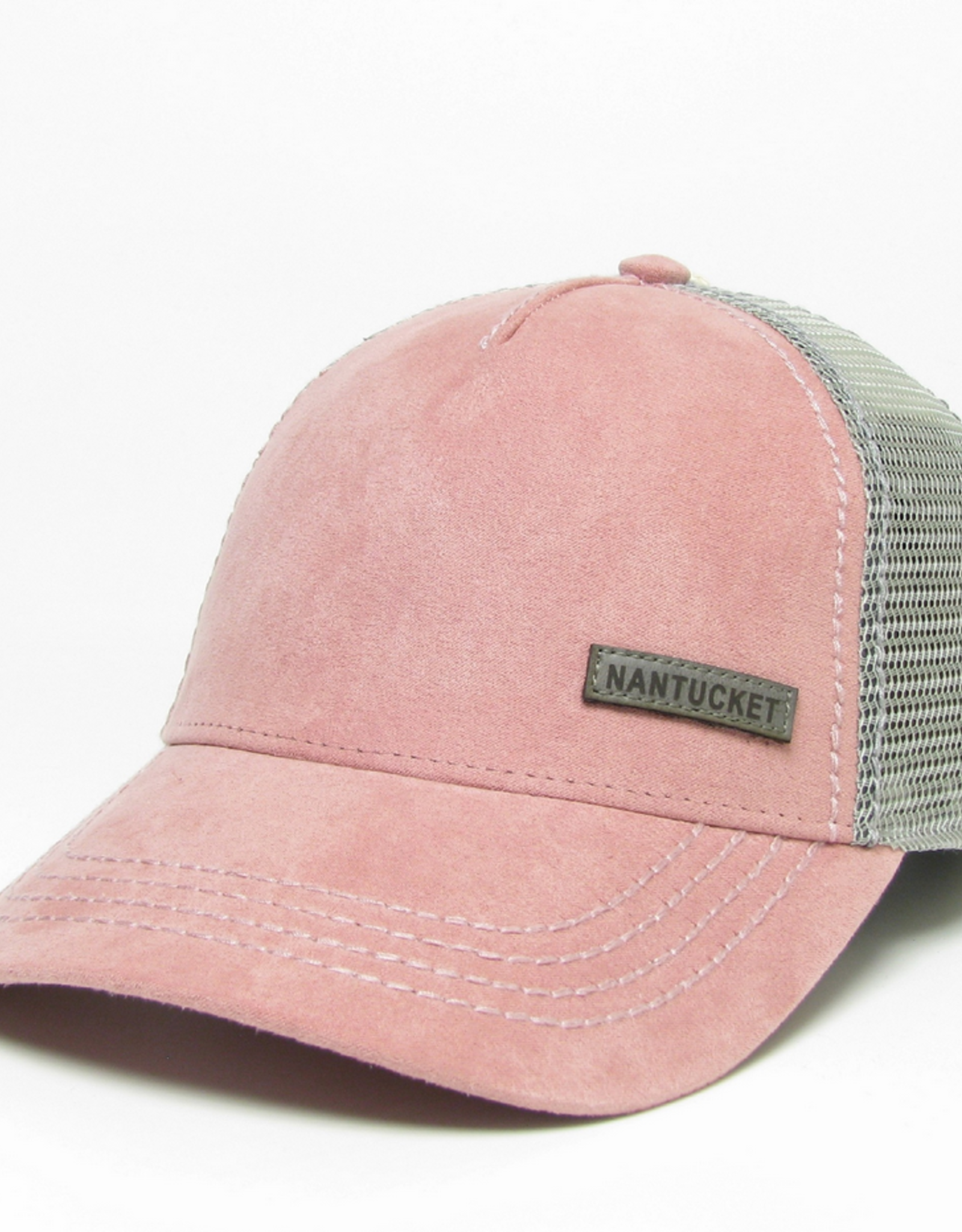 suede trucker hat