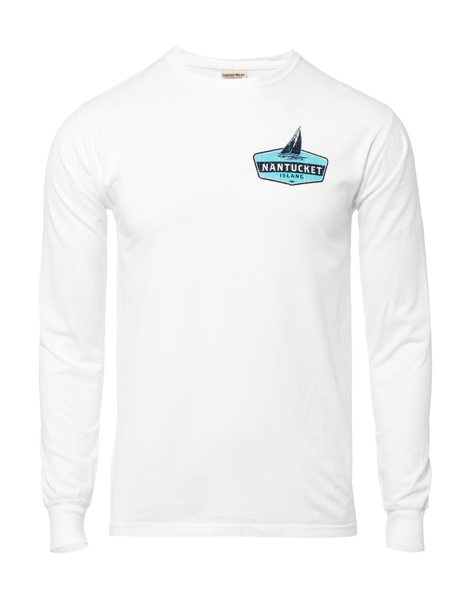 Comfort Wash Comfort Wash Unisex Long Sleeve Sailboat Shield