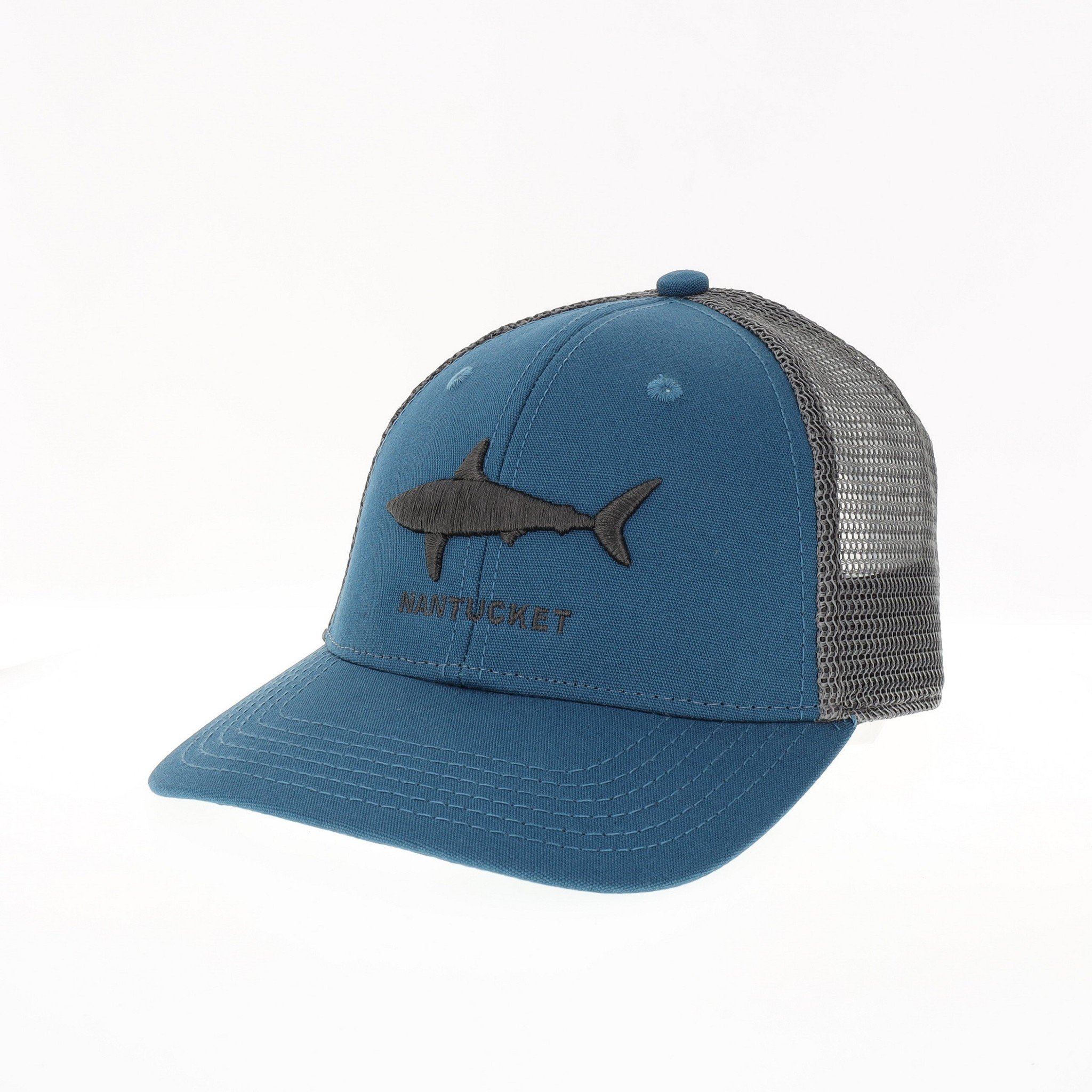 Legacy Youth Hat Trucker Shark Over Nantucket - Annie and the 