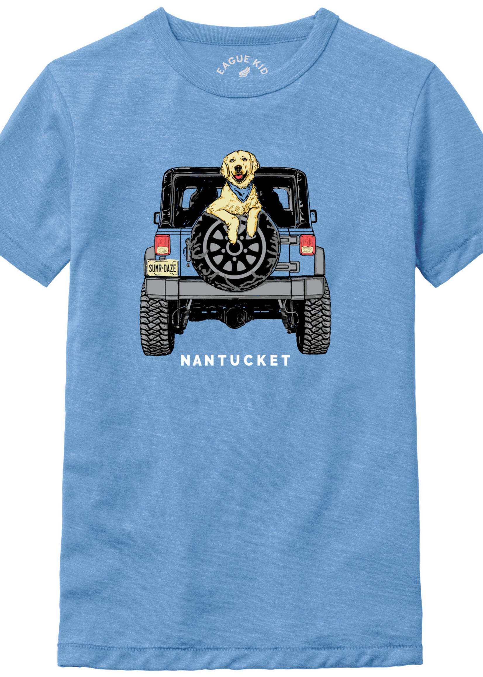 League League Youth Tee Dog Jeep
