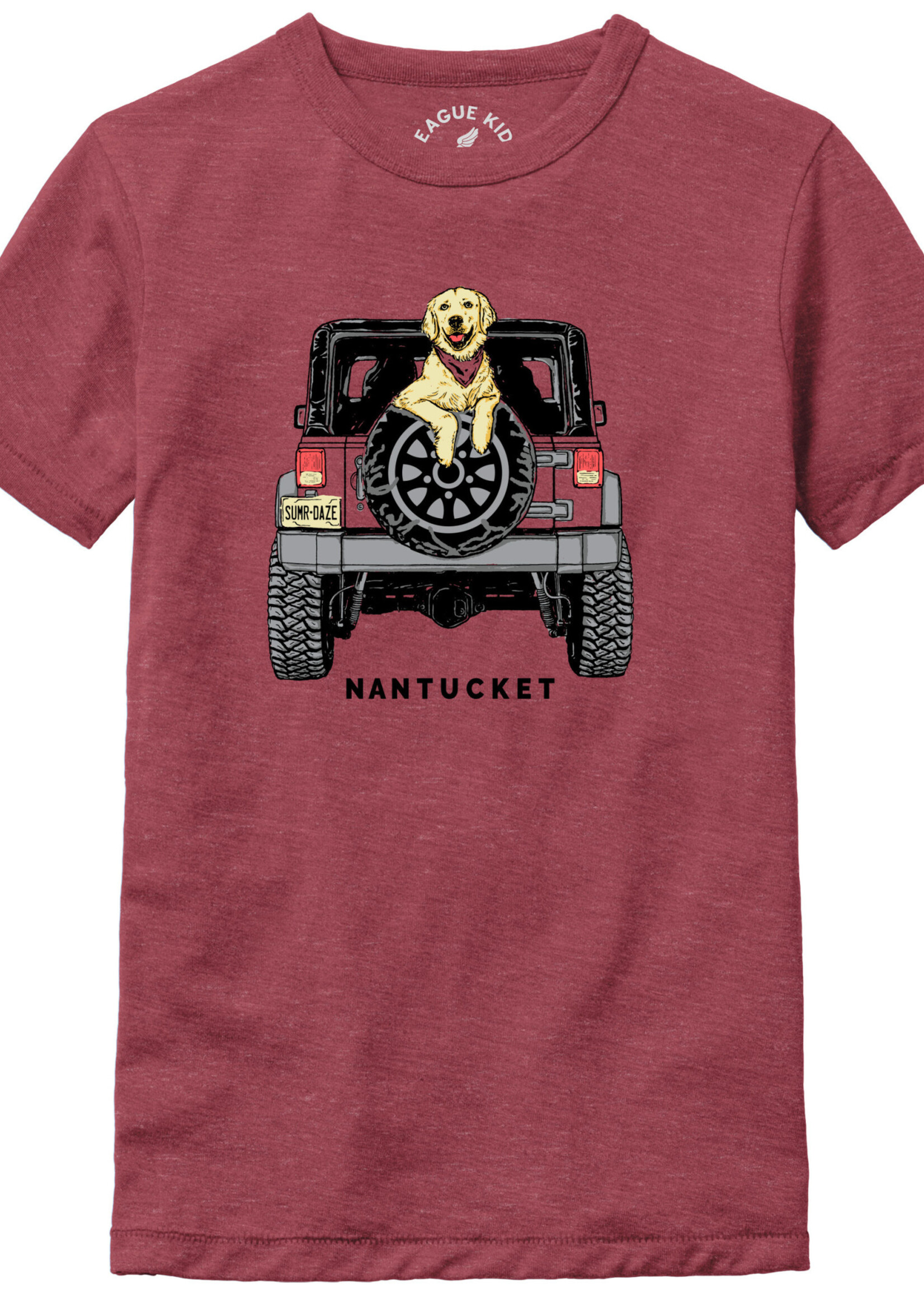 League League Youth Tee Dog Jeep
