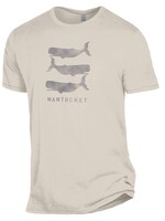 Alternative Apparel Alternative Unisex Tee Stacked Whales