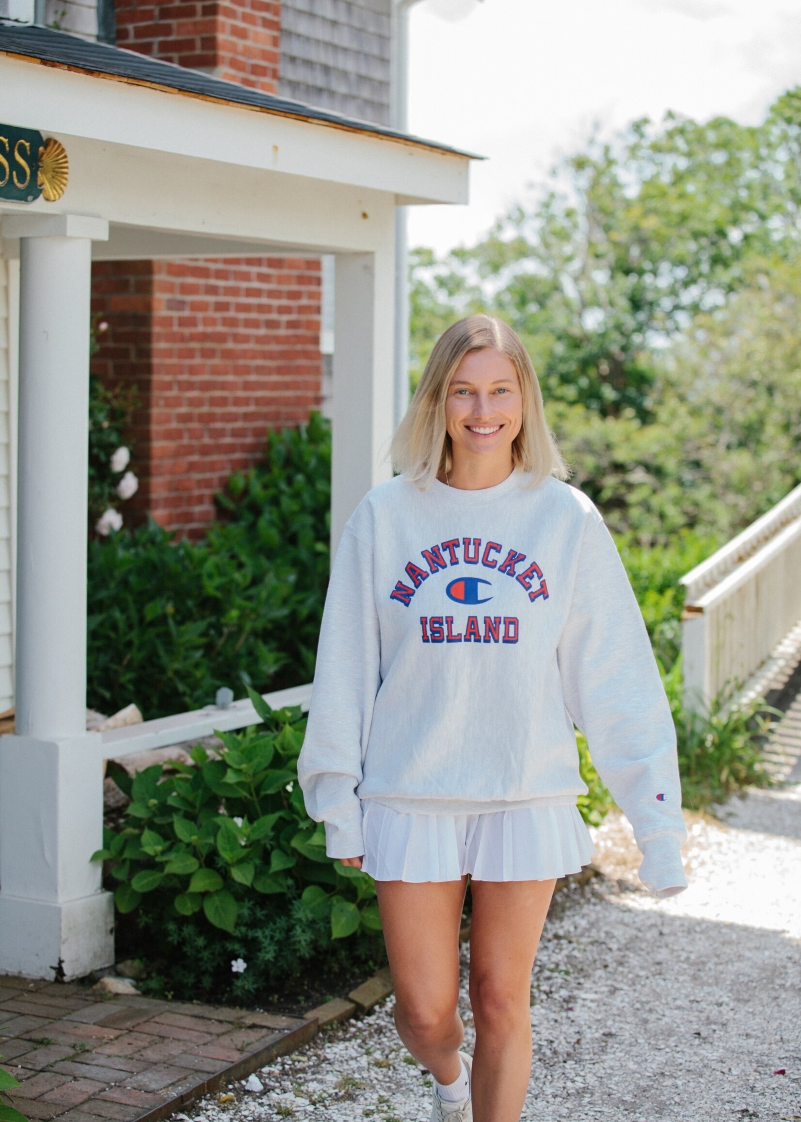 Champion Champion Unisex Crew Neck Reverse Weave Nantucket Island