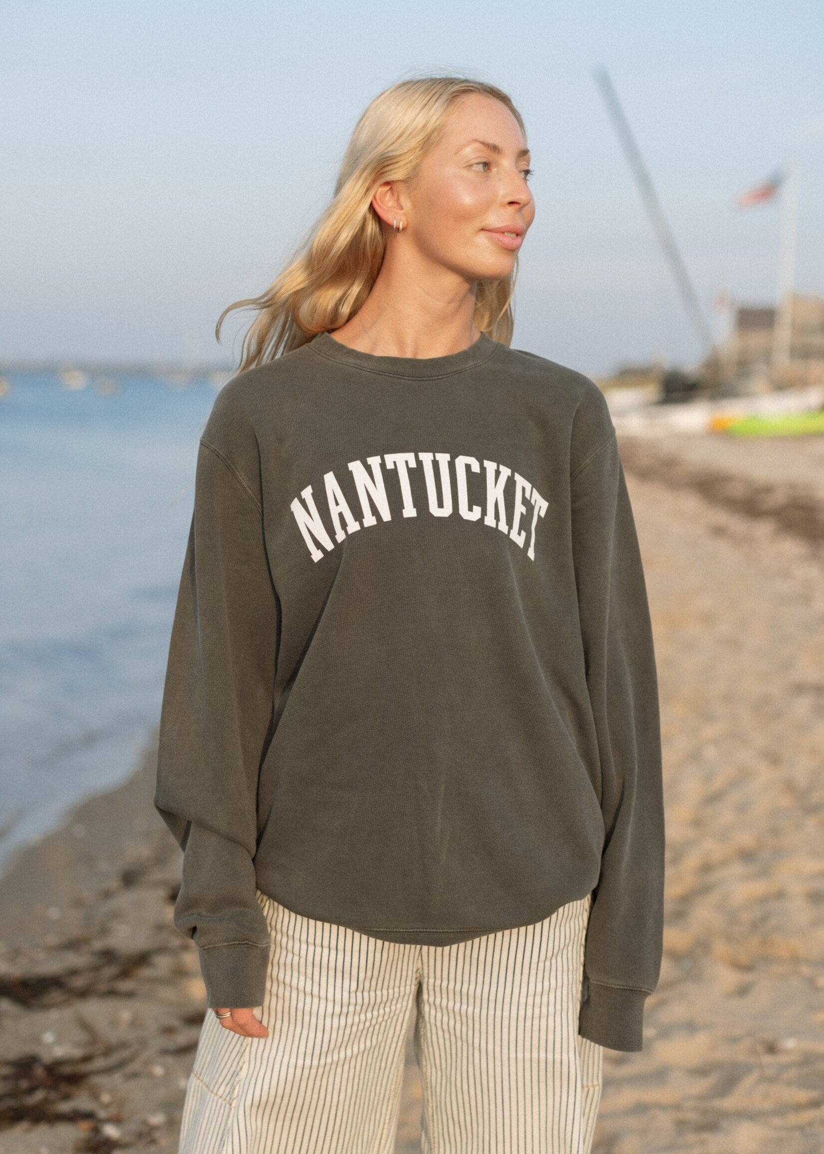 Indepedent Independent Unisex Crew Neck Nantucket Arcing