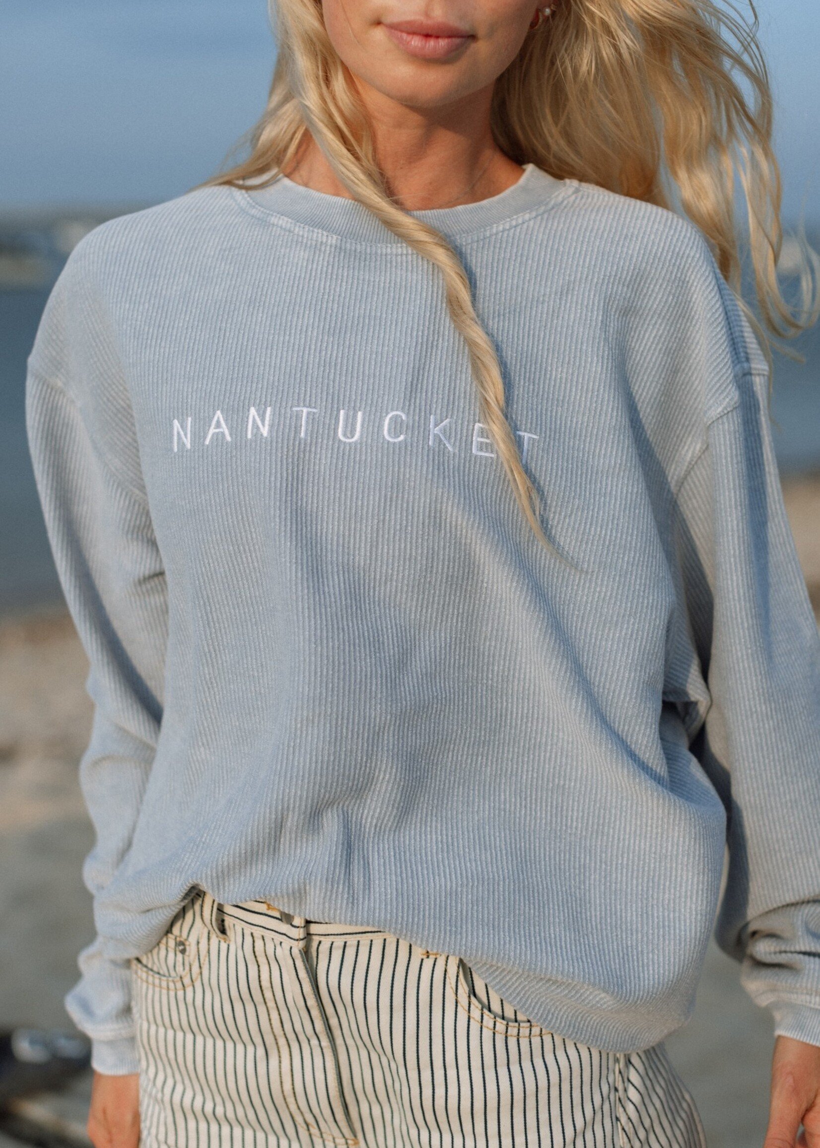 Chicka D Ladies Crew Neck Straight Nantucket Annie and the Tees Inc