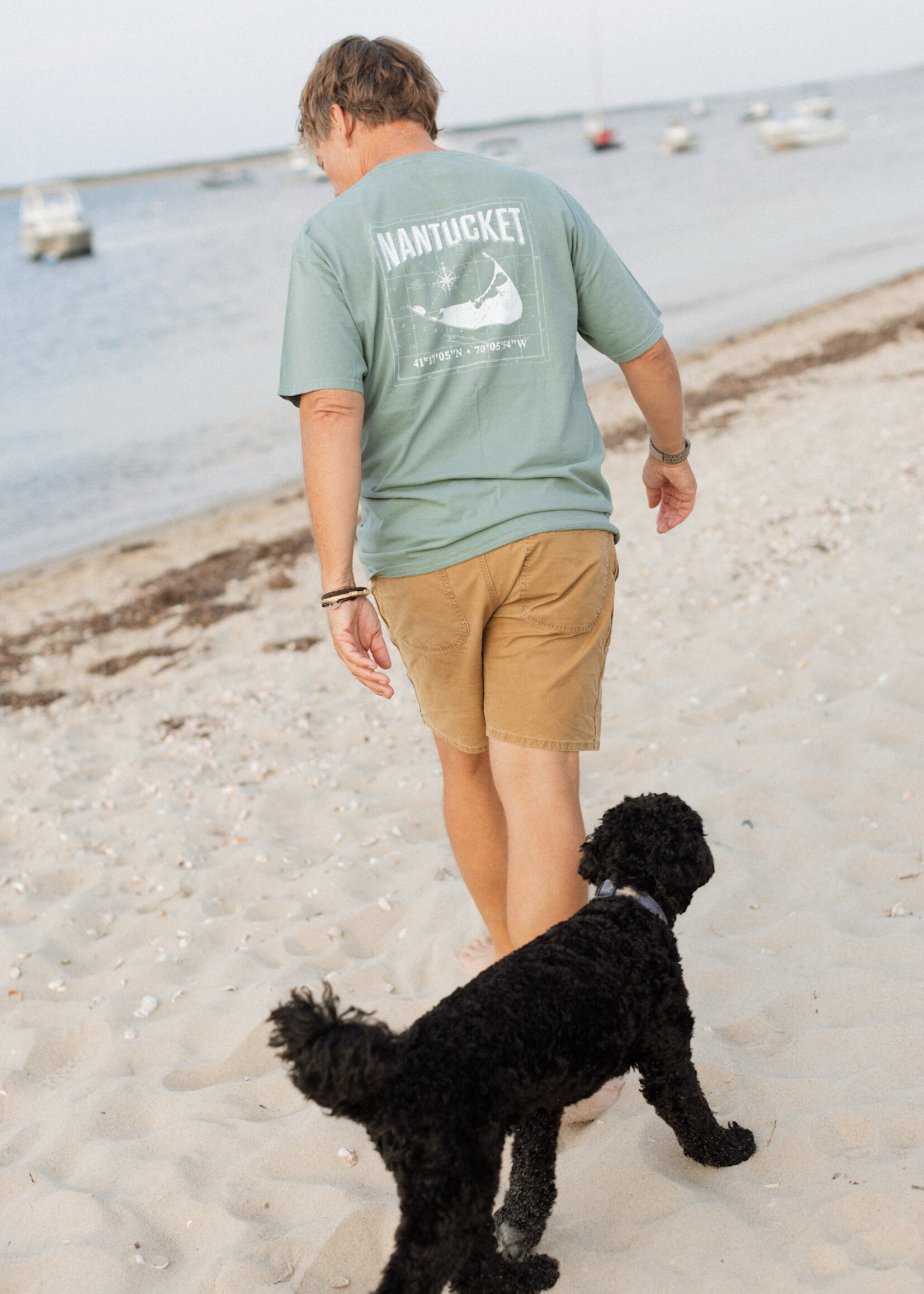 Comfort Colors Comfort Wash Unisex Tee Nautical Map