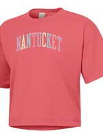 Comfort Wash Comfort Wash Ladies Tee Rainbow Arc