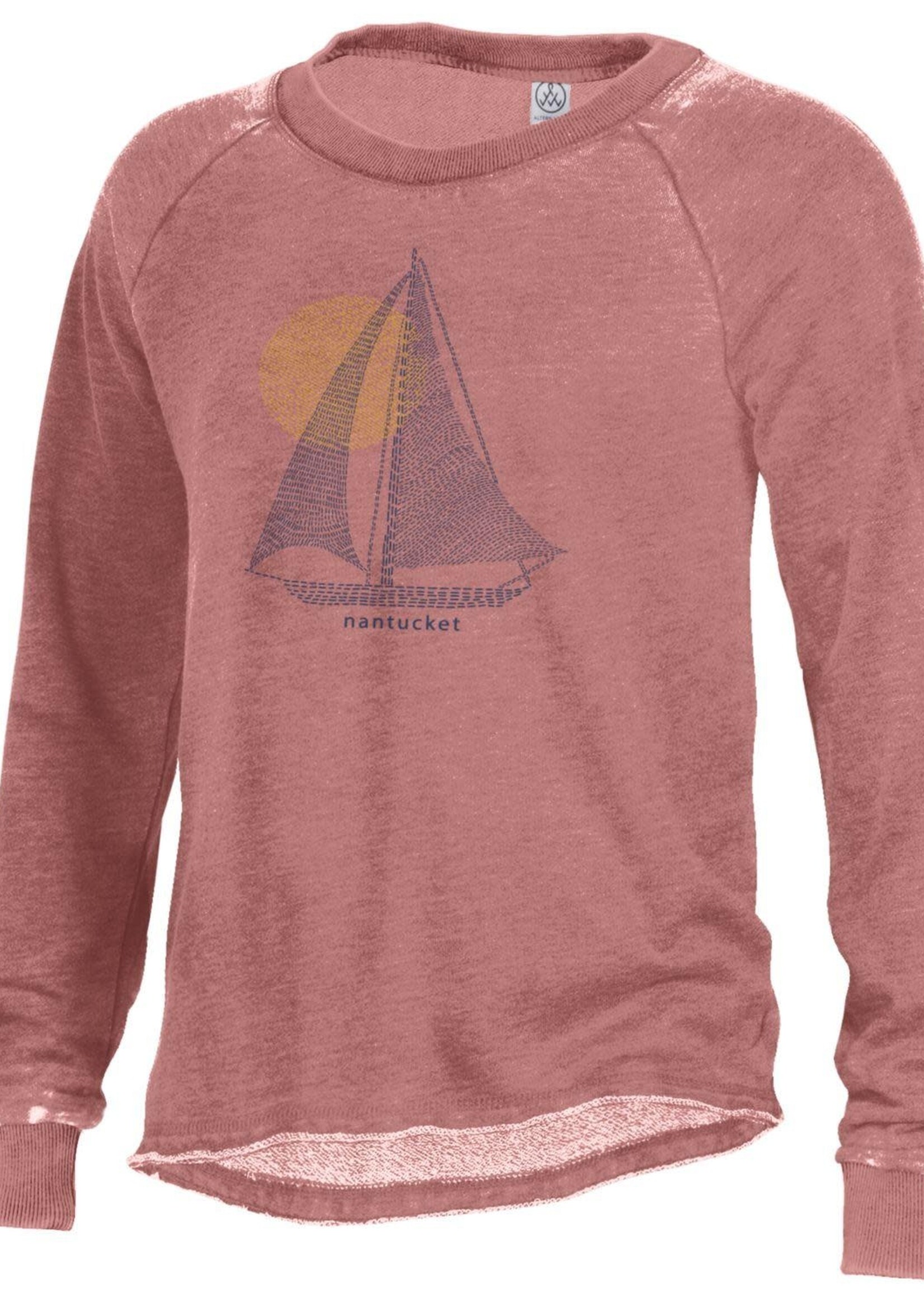 Alternative Apparel Alternative Ladies Crew Neck Sailboat