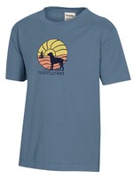 Comfort Wash Comfort Wash Youth Tee Sunset Dog
