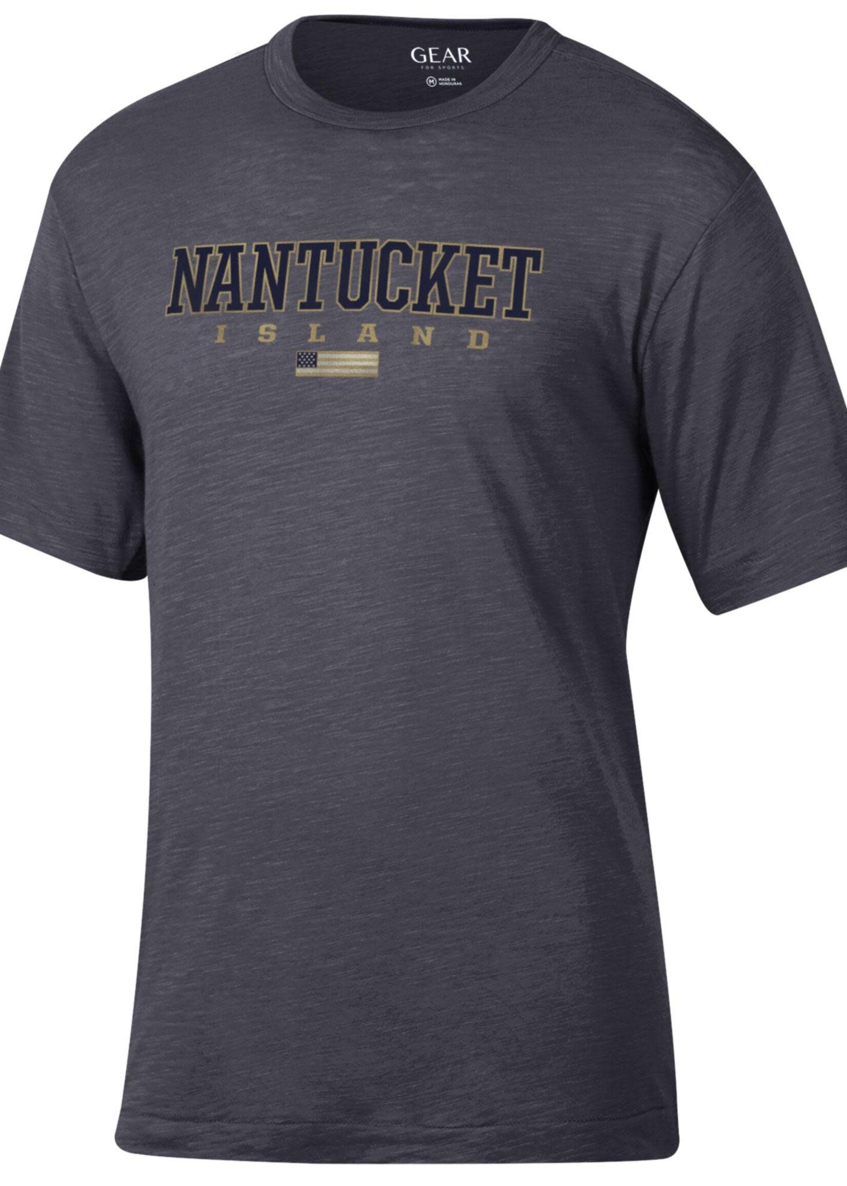 Gear GearUnisex Tee Nantucket over Flag