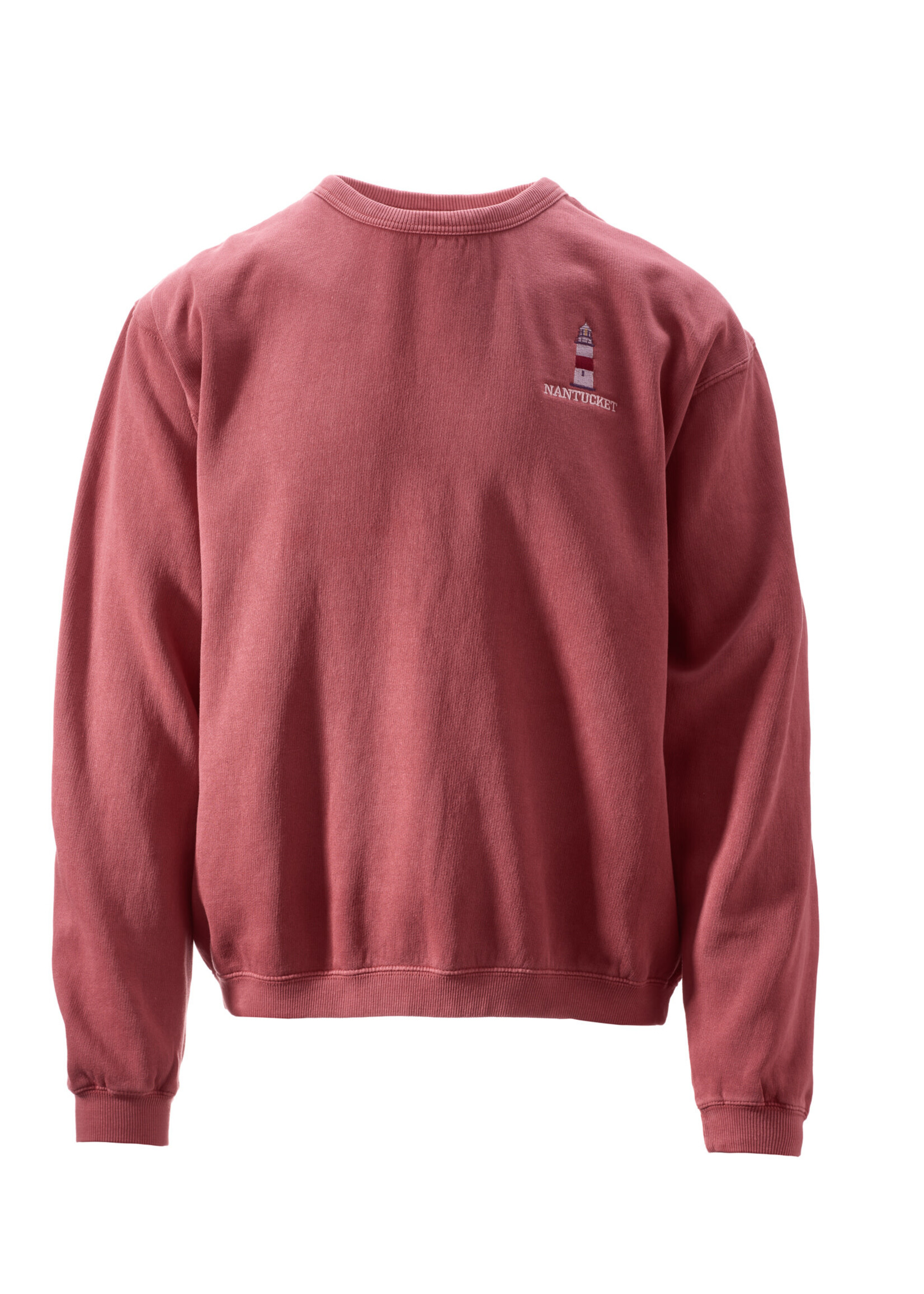 Austins Austins Unisex Crew Neck Left Chest Lighthouse