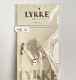 Lykke Lykke Cables for Interchangeable needles Clear Spin