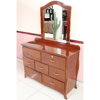 Dresser W/Mirror 4Ft  OZ